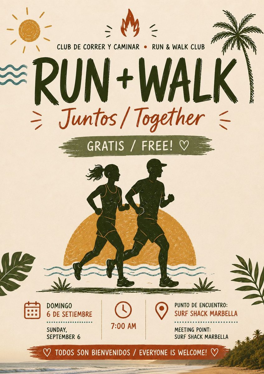 Run and Walk in Marbella on Sunday